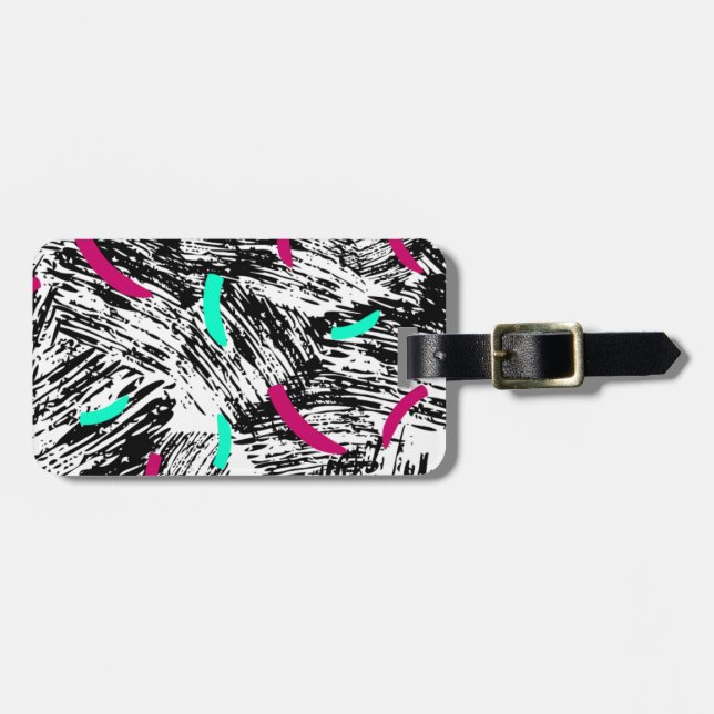 Modern Abstrakt mönster. Bagagebricka (Horisontell Framsida)