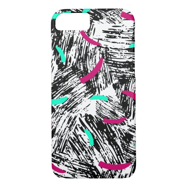 Modern Abstrakt mönster. Case-Mate iPhone Skal (Baksida)