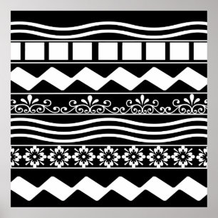 modern abstrakt mönster-design poster