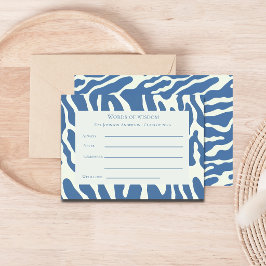 Modern abstrakt mönster examensinspiration tilläggskort