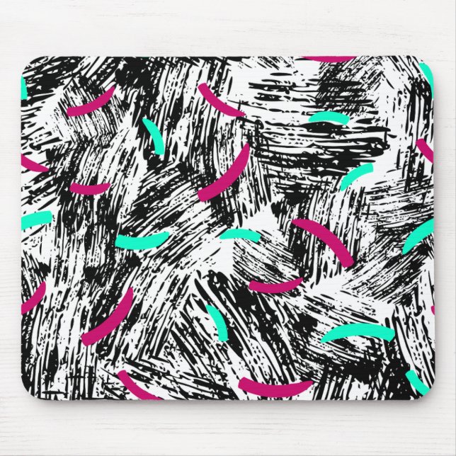 Modern Abstrakt mönster. Musmatta (Framsidan)