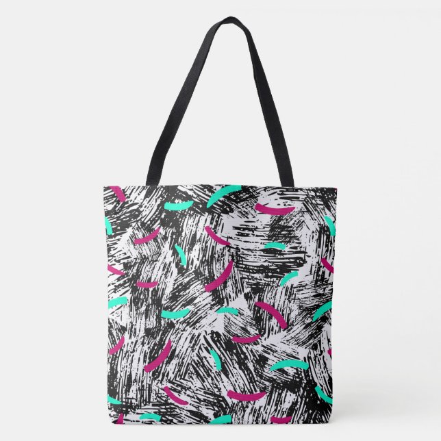 Modern Abstrakt mönster. Tygkasse (Framsida)