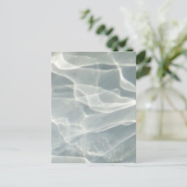 Modern Abstrakt Mönster Vykort (Stående Fram)