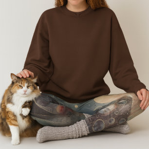 Modern Abstrakt Mörk Galax Vattenfärgskonst Leggings