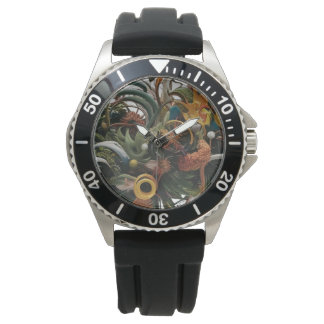 Modern Abstrakt - naturformer - Elegant Classic Armbandsur