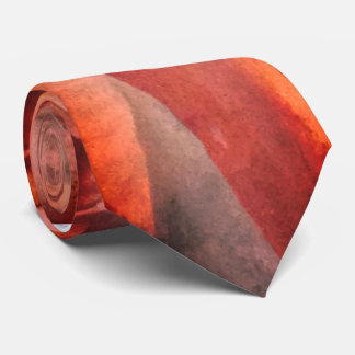 Modern Abstrakt Neck Tie Desert Sunset Slips