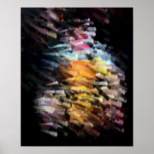 Modern Abstrakt Painting Art Poster