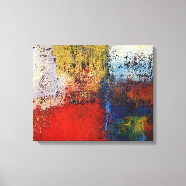Modern Abstrakt Painting Canvas (Framsida)