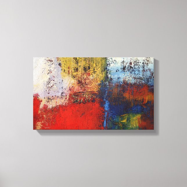 Modern Abstrakt Painting Canvas (Framsida)
