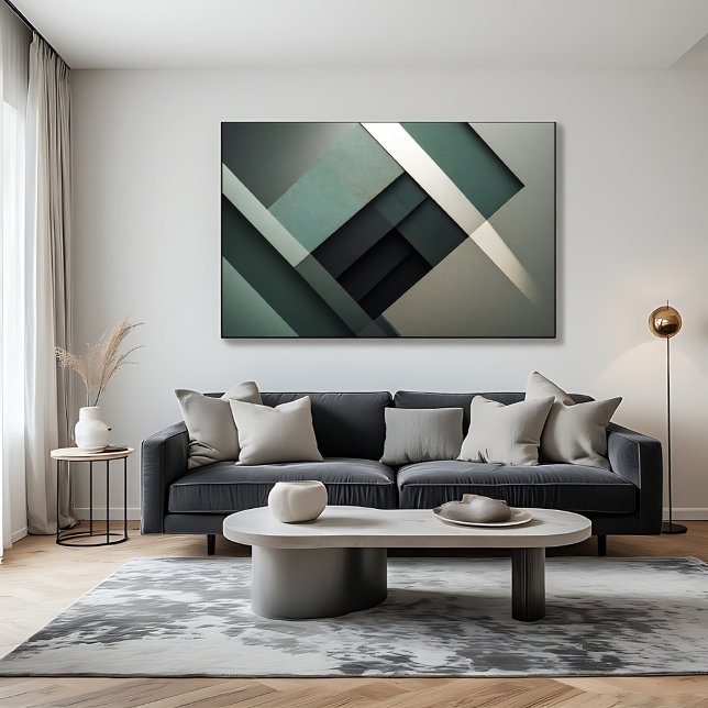 Modern Abstrakt Passar Perfekt i en Man Cave Poster (Skapare uppladdad)