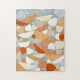Modern Abstrakt Pastel Pussel