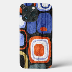 Modern Abstrakt Pastel Wood Se Fodral-Mate iPhone