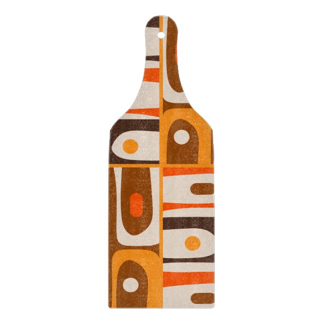 Modern Abstrakt Piquet 70-tal Mönster (Framsidan)