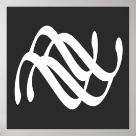 modern abstrakt poster