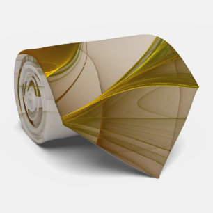 Modern Abstrakt Precious Metall Färg Fractal Slips