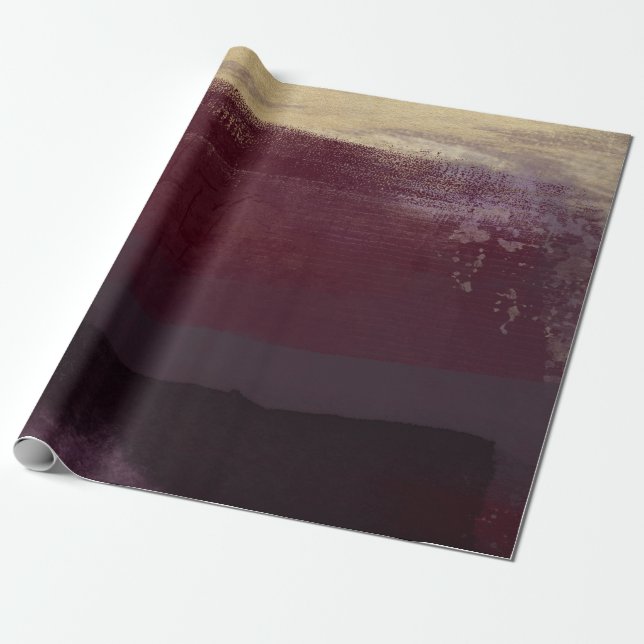 Modern Abstrakt Presentpapper (Utrullad)