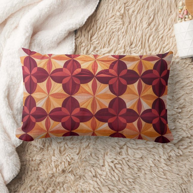Modern Abstrakt Quilt, Dekorativ kudde (Filt)
