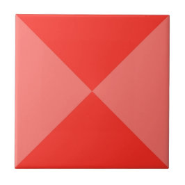 Modern Abstrakt Red Geometric Triangle Mönster Kakelplatta