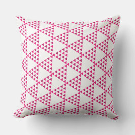modern abstrakt retro geometrisk vit mid century kudde