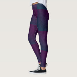 MODERN-abstrakt rita in-deep-blue-lila-mosaic Leggings