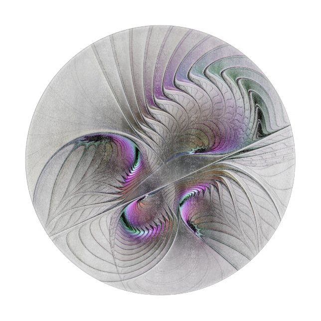 Modern Abstrakt Shy Fantasy Figur Fractal Art (Framsidan)