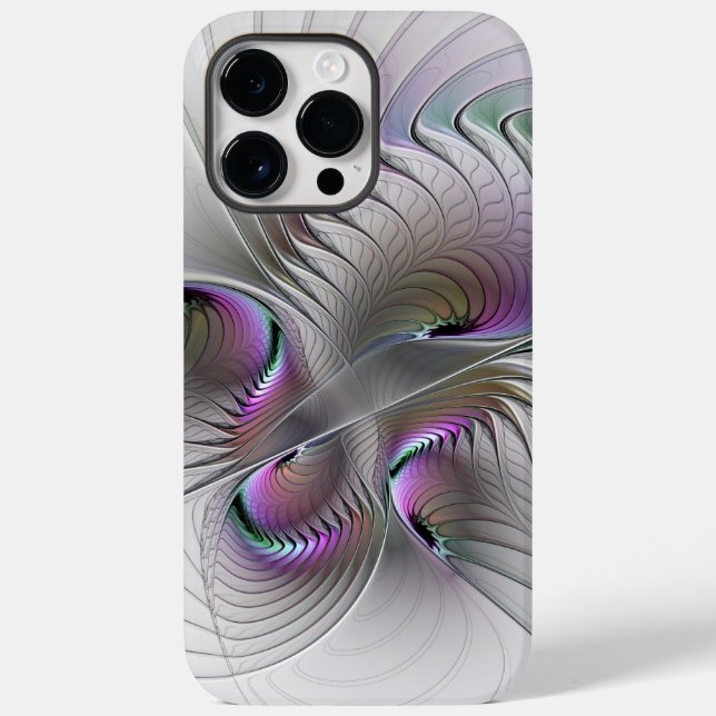 Modern Abstrakt Shy Fantasy Figur Fractal Art (Baksida)