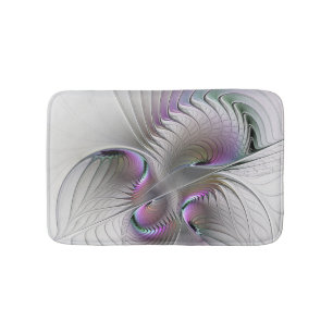 Modern Abstrakt Shy Fantasy Figur Fractal Art Badrumsmatta