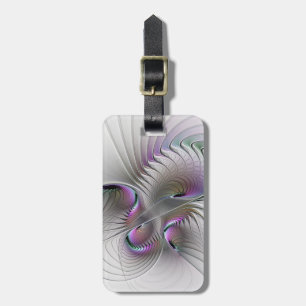 Modern Abstrakt Shy Fantasy Figur Fractal Art Bagagebricka