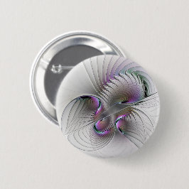 Modern Abstrakt Shy Fantasy Figur Fractal Art Knapp