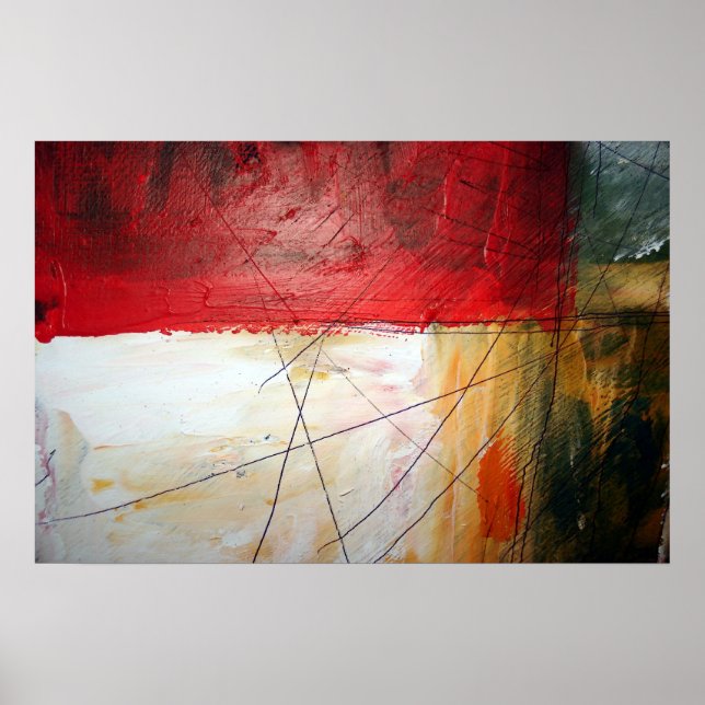 Modern Abstrakt Skriv ut - Minimalistisk konst Pos Poster (Framsidan)