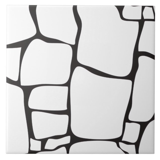 Modern Abstrakt Stenmosaik Dekorativ Kakelplatta (Framsidan)