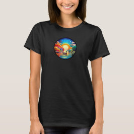 Modern abstrakt t-shirt-design t shirt