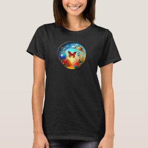 Modern abstrakt t-shirt-design t shirt