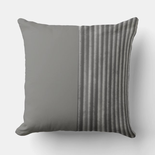 Modern abstrakt texturdesign kudde (Framsida)