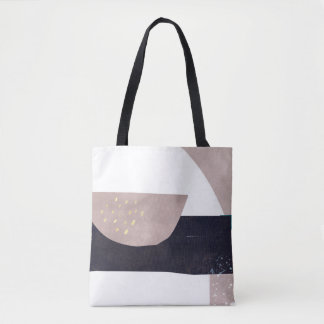 Modern Abstrakt Tote Bag Tygkasse