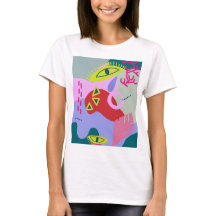 Modern abstrakt trendig, färggrafik