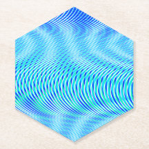 Modern Abstrakt Vatten sommar Psychedelic Trippy