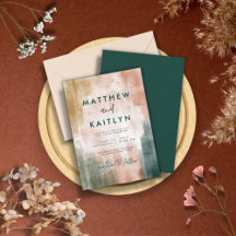 Modern Abstrakt: Vattentärsfärgning under bröllope