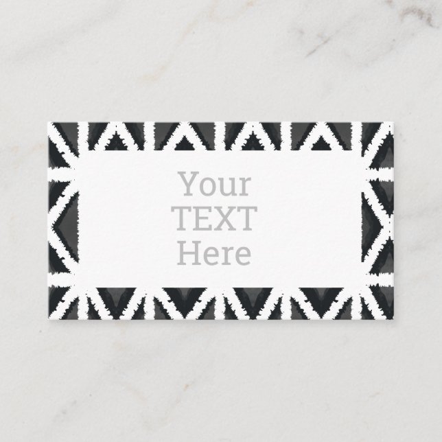 Modern Abstrakt Visitkort (Framsida)