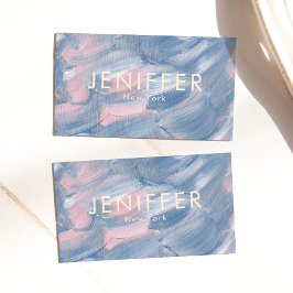 Modern Abstrakt Visitkort