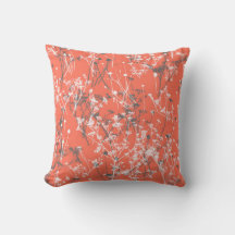 Modern Abstrakt Wildblomme Terracotta Blommigt