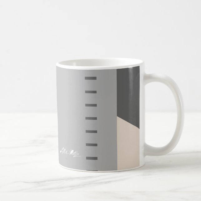 Modern abstraktion kaffemugg (Höger)