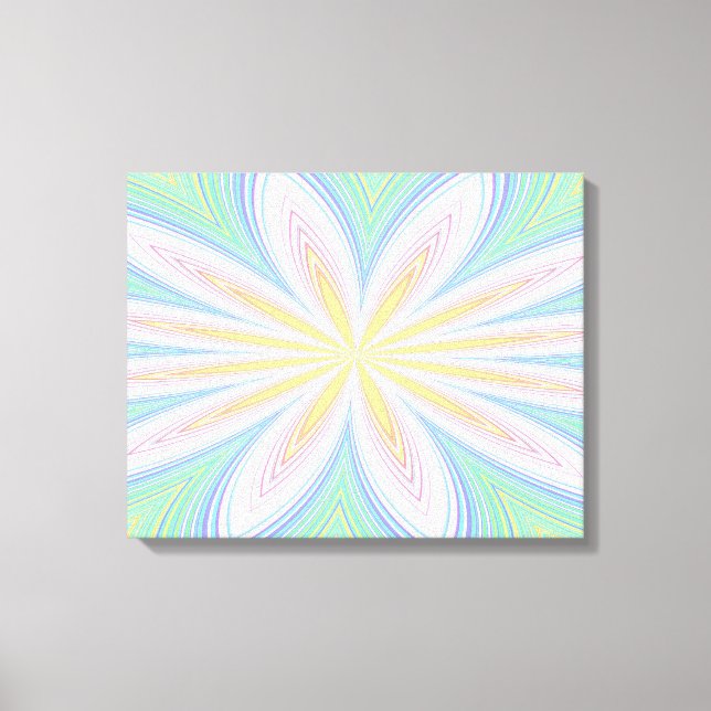 Modern Abstrat Wrapped Canvas Art (Framsida)
