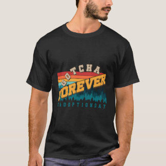 Modern adoptionsdag för överordnad fosterfoster t shirt