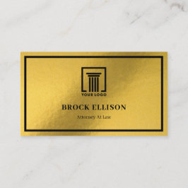 Modern advokat vid juridik | Enkelt Affärskort Visitkort