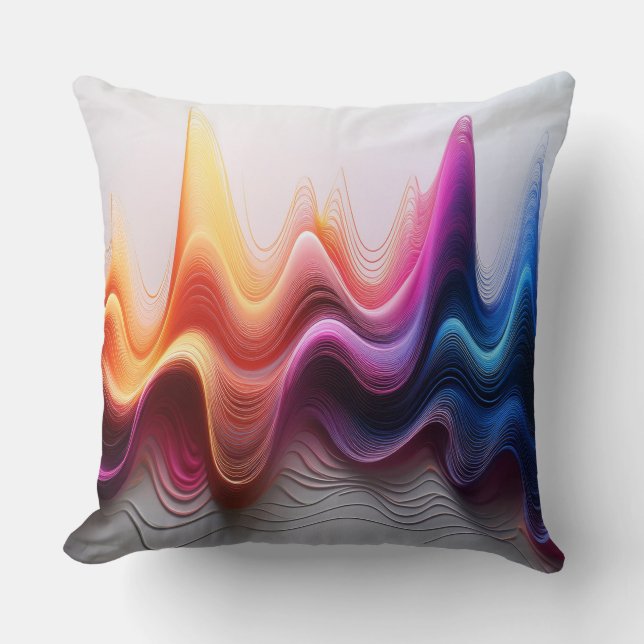 Modern Aesthetic Throw Pillow – Stylish Decorative Kudde (Framsida)