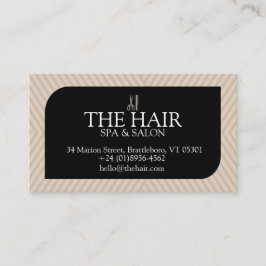 Modern Affärskort för salon Visitkort