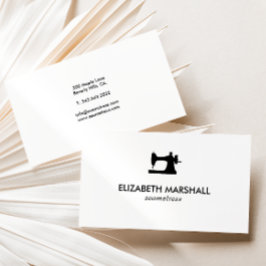 Modern Affärskort nr 73 | Utsäde Maskin Visitkort