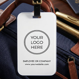 Modern Affärslogo Resväskemärke Bagagebricka