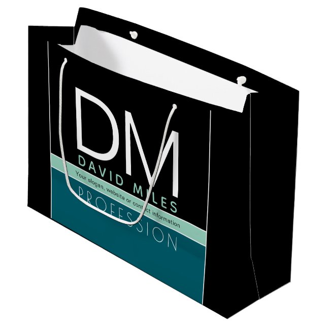 Modern affärsmall | Alla färger anpassningsbara (Framsidan Vinklad)